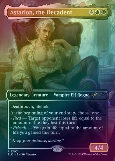 401 Games Canada - Astarion, the Decadent - Astarion's Thirst Secret Lair (Foil) (SLD) 401 Games Canada - Astarion, the Decadent - Astarion's Thirst Secret Lair (Foil) (SLD)