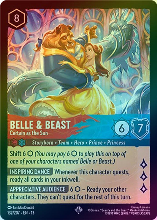 Belle & Beast (Certain as the Sun) - 132/207 - Super Rare (Foil)