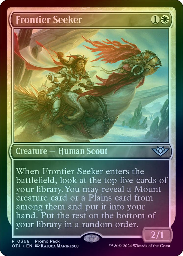 Frontier Seeker - Dark Frame Promo Pack (Foil) (OTJ)