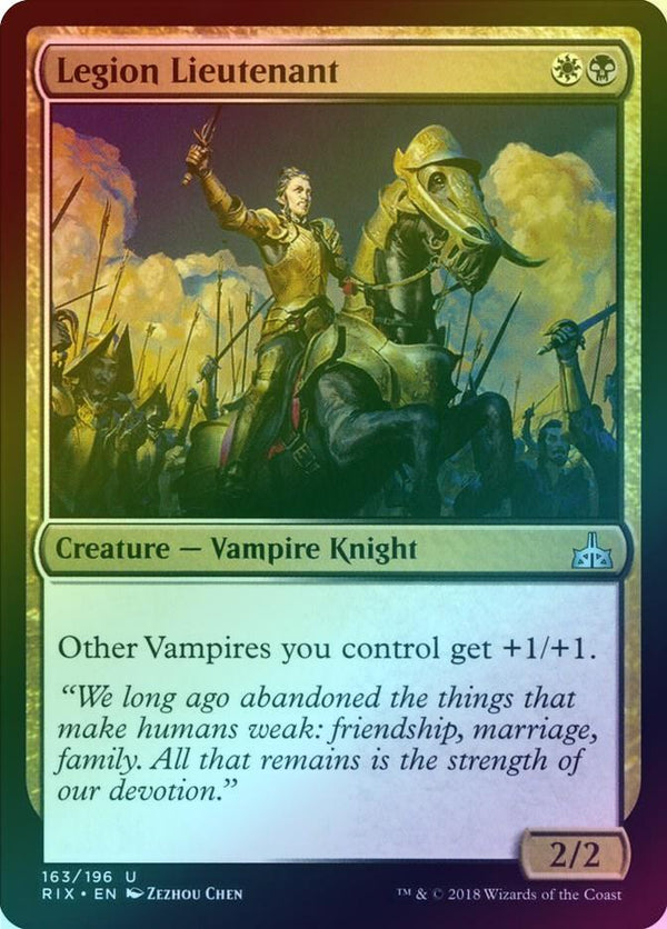 Legion Lieutenant (Foil) (RIX)