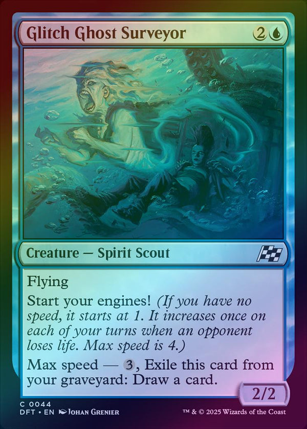 Glitch Ghost Surveyor (Foil) (DFT)
