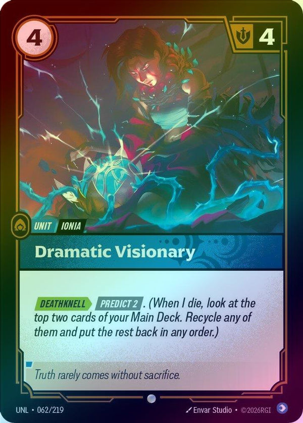 Dramatic Visionary - 062/219 - Common (Foil)