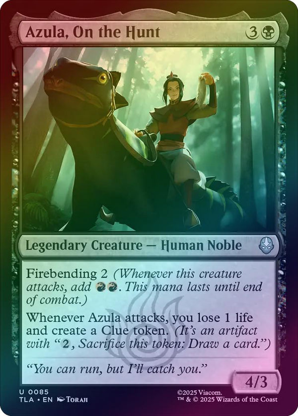 Azula, On the Hunt (Foil) (TLA)