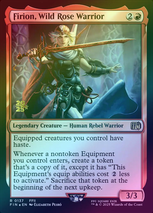 Firion, Wild Rose Warrior - Prerelease Promo (Foil) (PFIN)