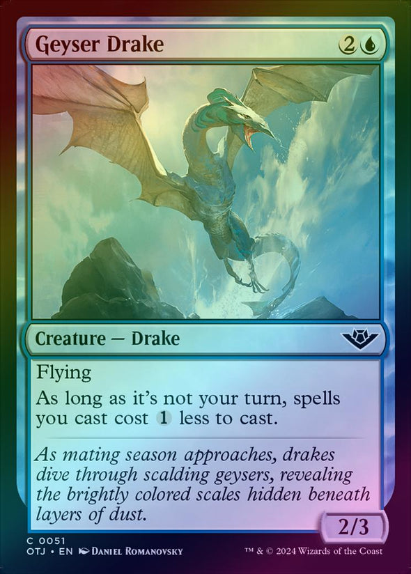 Geyser Drake (Foil) (OTJ)