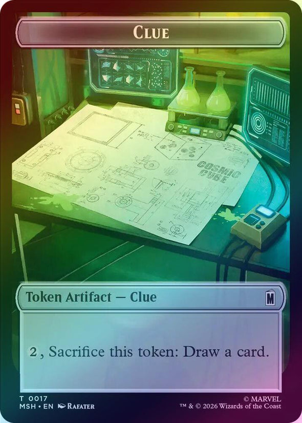 Soldier // Clue Token (Foil) (TMSH)