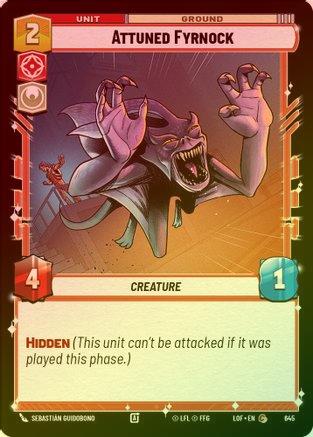 Attuned Fyrnock - 645 - Common (Foil)