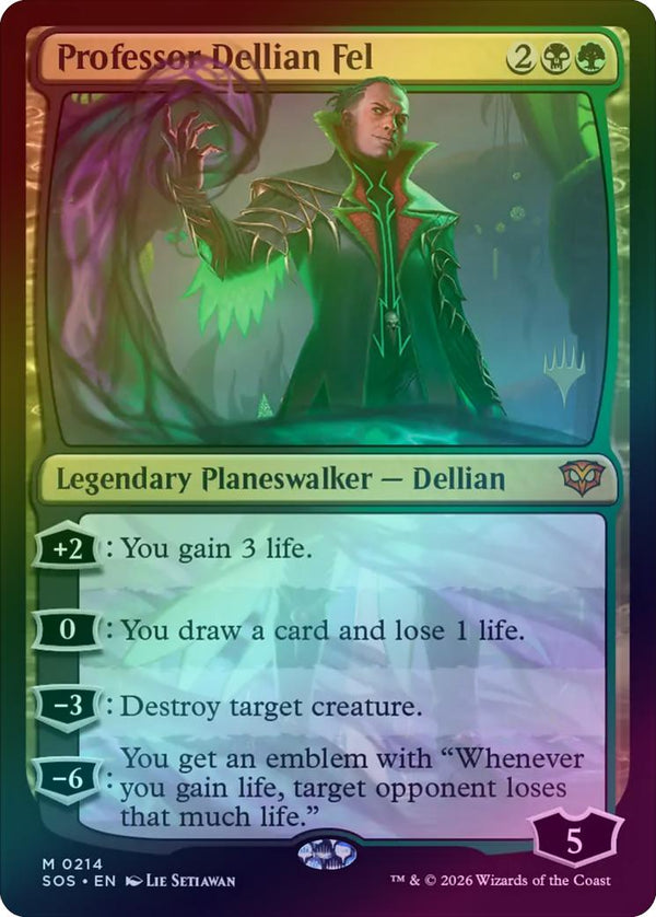 Professor Dellian Fel - Promo Pack (Foil) (PSOS)