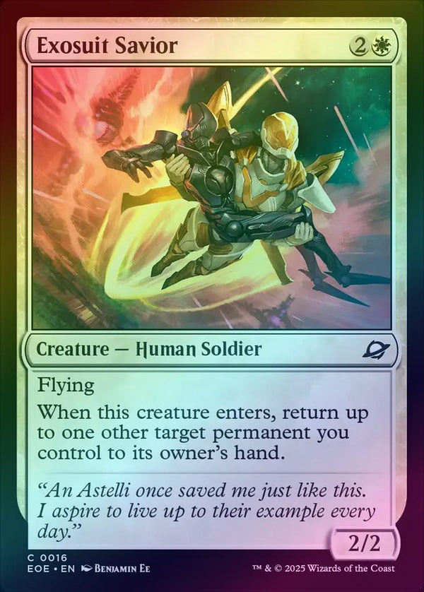 Exosuit Savior (Foil) (EOE)