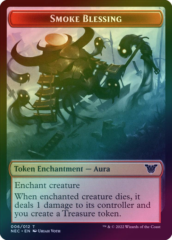 Smoke Blessing // Treasure Token (Foil) (TNEC)