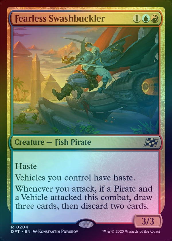 Fearless Swashbuckler (Foil) (DFT)