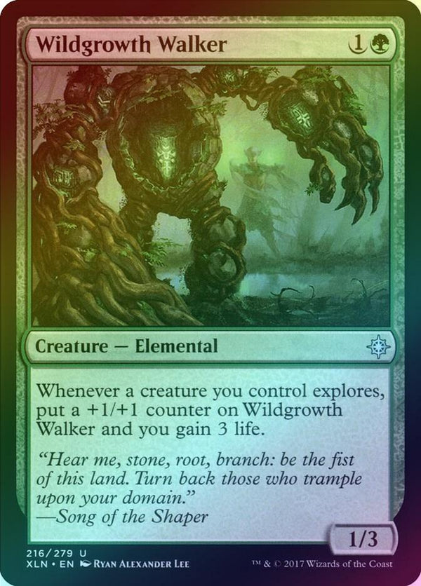 Wildgrowth Walker (Foil) (XLN)