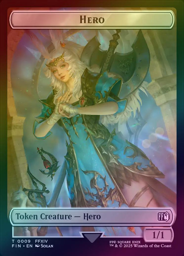 Hero (009) // Frog Token (Foil) (TFIN)