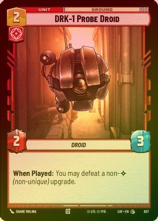 DRK-1 Probe Droid - 657 - Common (Foil)