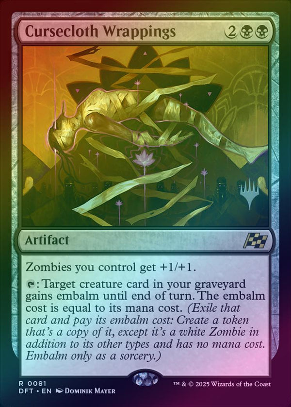 Cursecloth Wrappings - Promo Pack (Foil) (PDFT)
