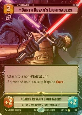 Darth Revan's Lightsabers (Hyperspace) - 978 - Rare (Foil)