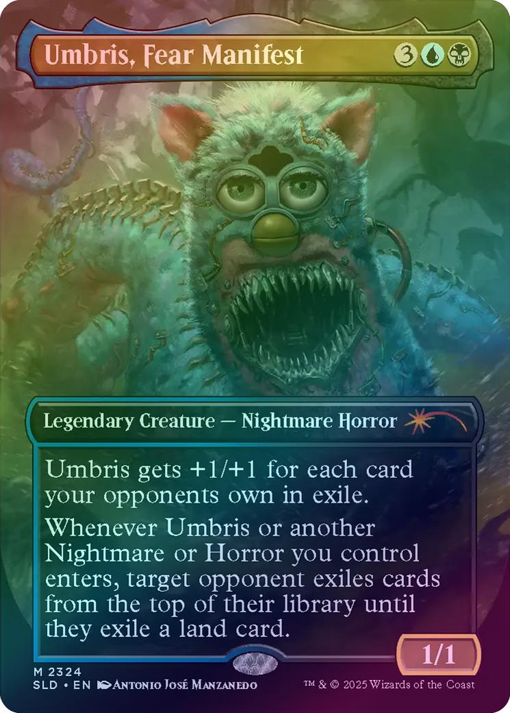 401 Games Canada - Umbris, Fear Manifest - FURBY: THE ODDBODIES (Rainbow Foil) (SLD) 401 Games Canada - Umbris, Fear Manifest - FURBY: THE ODDBODIES (Rainbow Foil) (SLD)