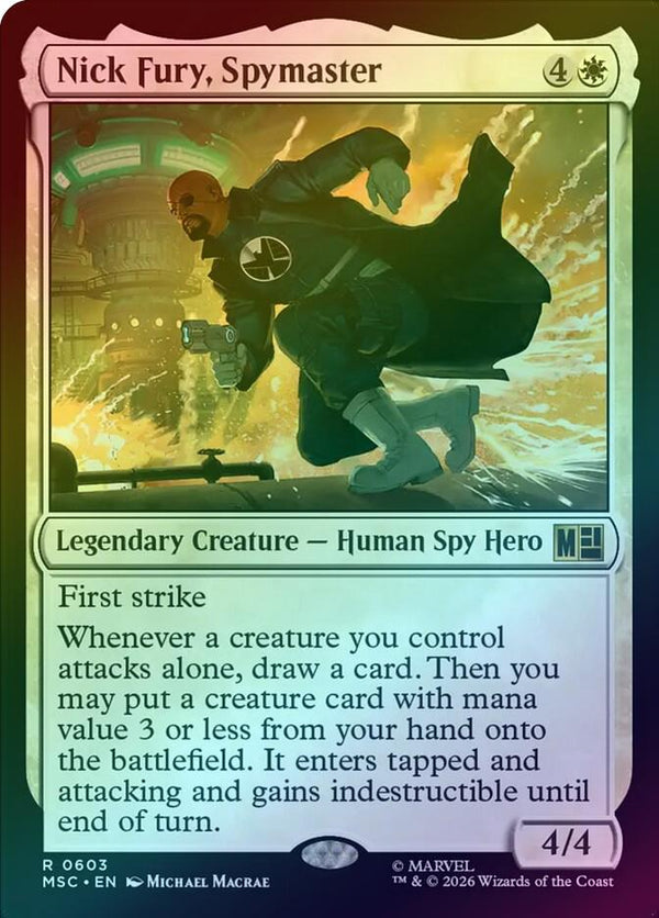 Nick Fury, Spymaster (Foil) (MSC)