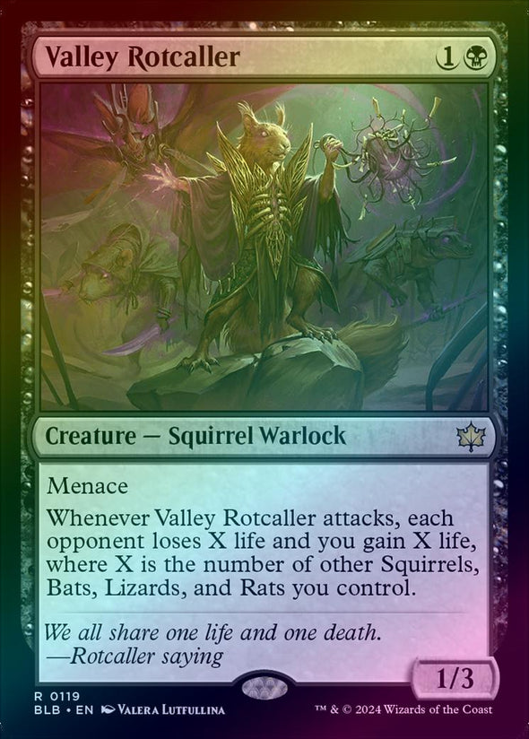 Valley Rotcaller (Foil) (BLB)