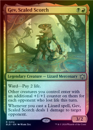 Gev, Scaled Scorch (Foil) (BLB)