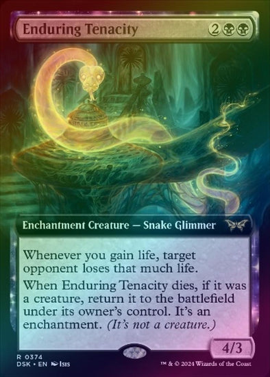 Enduring Tenacity - Extended Art (Foil) (DSK)