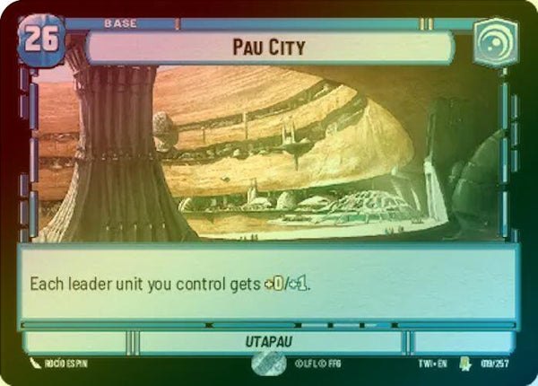 Pau City - 019/257 - Rare (Foil)