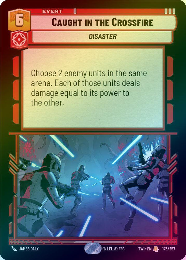 Caught in the Crossfire - 176/257 - Rare (Foil)