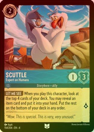 Scuttle (Expert on Humans) - 154/204 - Uncommon (Foil)