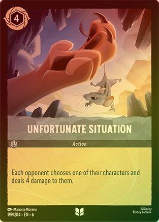 Unfortunate Situation - 199/204 - Uncommon (Foil)