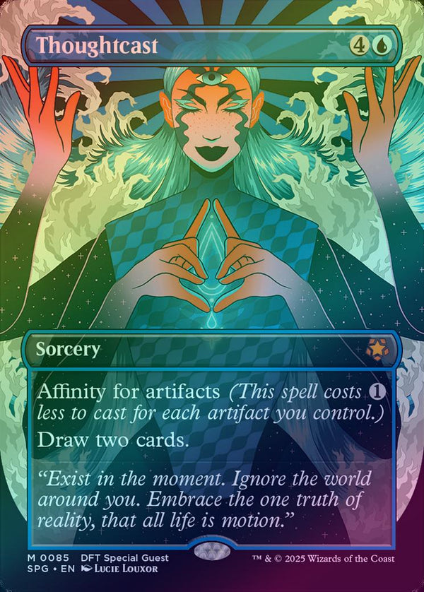 Thoughtcast - Borderless (Foil) (SPG)
