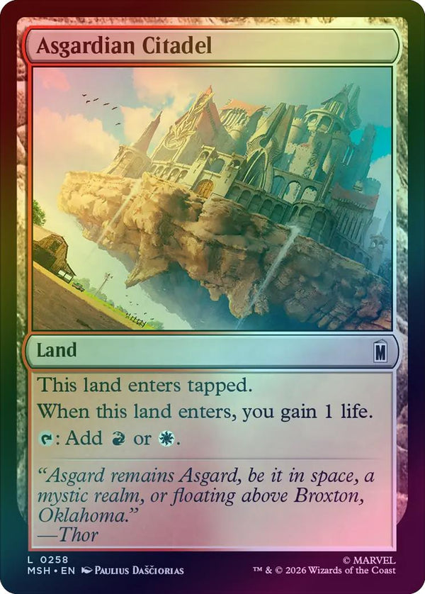 Asgardian Citadel (Foil) (MSH) (Pre-Order)