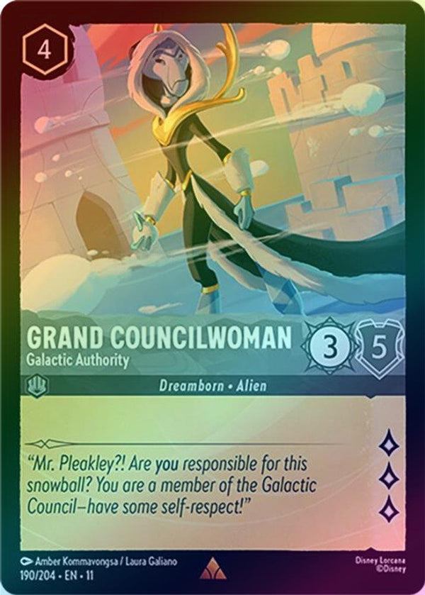 Grand Councilwoman (Galactic Authority) - 190/204 - Rare (Foil)