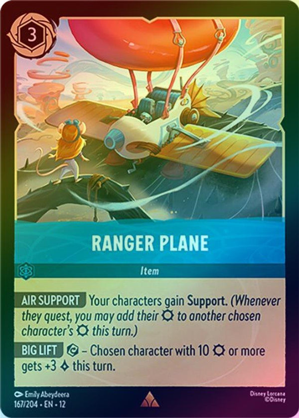 Ranger Plane - 167/204 - Rare (Foil)