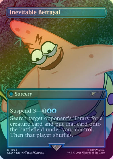 SpongeBob Internet Sensation Foil 未開封 401 Games Canada - Inevitable Betrayal - Spongebob Squarepants