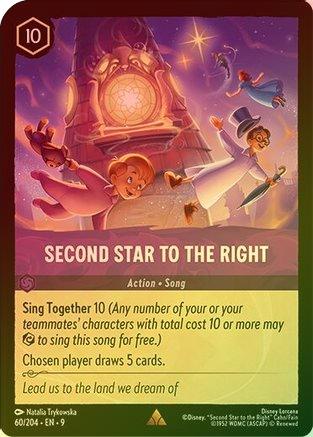 Second Star to the Right (Fabled Reprint) - 60/204 - Rare (Foil)