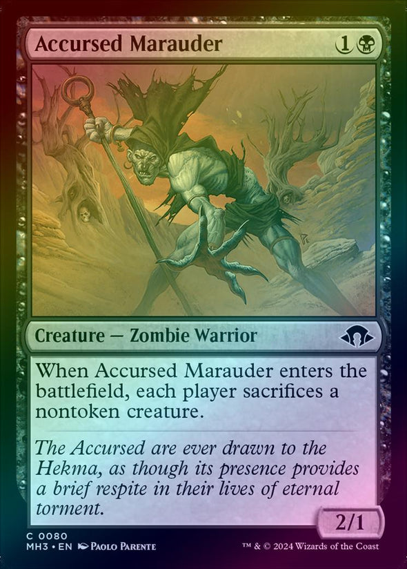 Accursed Marauder (Foil) (MH3)