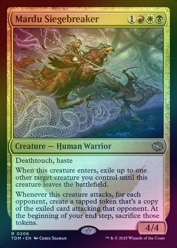 Mardu Siegebreaker (Foil) (TDM)
