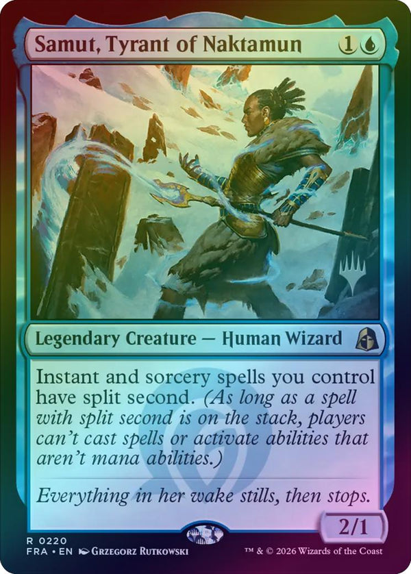 Samut, Tyrant of Naktamun - Promo Pack (Foil) (PFRA)