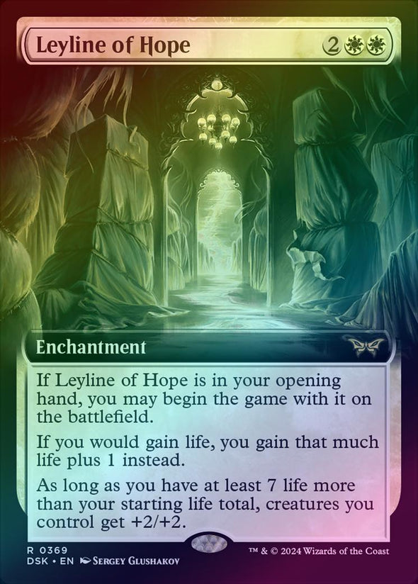 Leyline of Hope - Extended Art (Foil) (DSK)