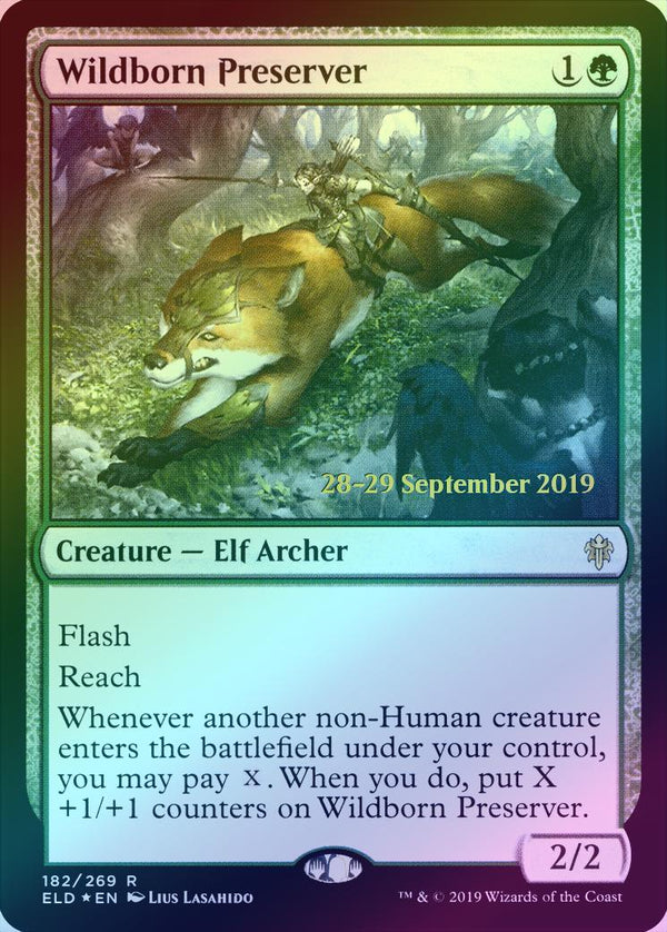 Wildborn Preserver - Prerelease Promo (Foil) (PELD)
