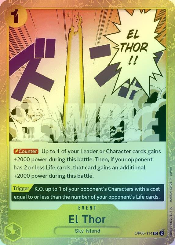 El Thor (Jolly Roger Foil) - OP05-114 - Uncommon