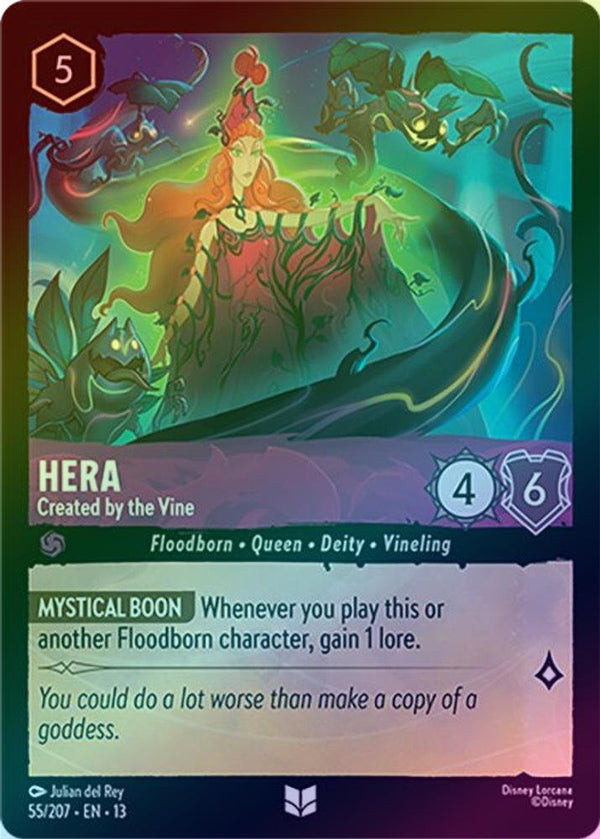 Hera (Created by the Vine) - 55/207 - Uncommon (Foil)
