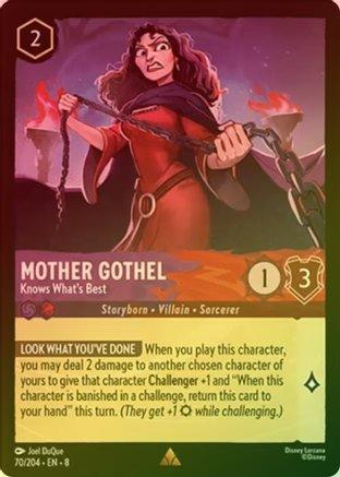 Mother Gothel (Knows What's Best) - 70/204 - Rare (Foil)
