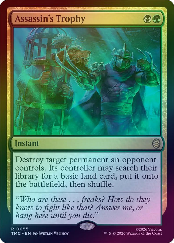 Assassin's Trophy (Surge Foil) (TMC)