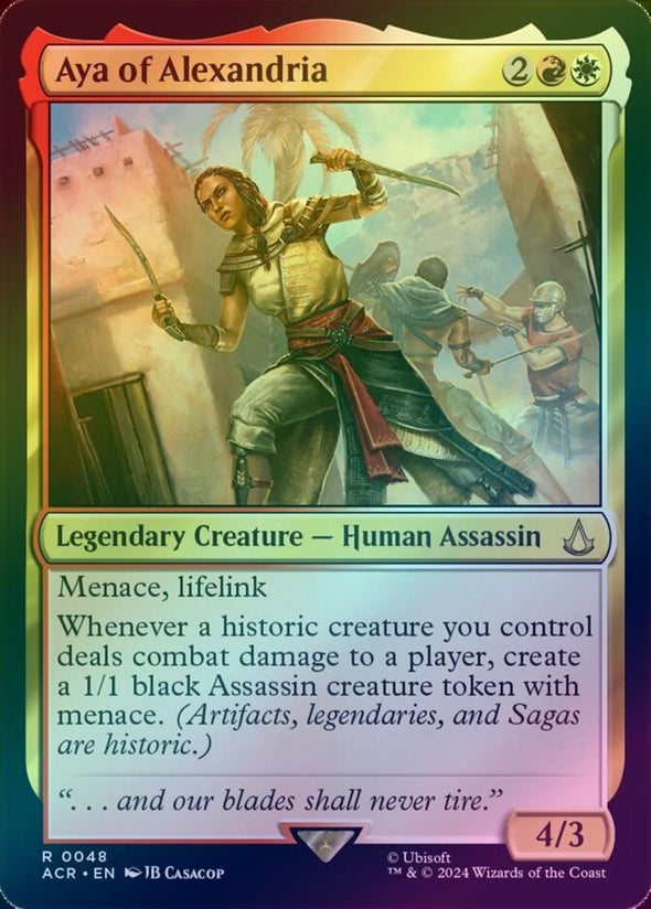 Aya of Alexandria (Foil) (ACR)