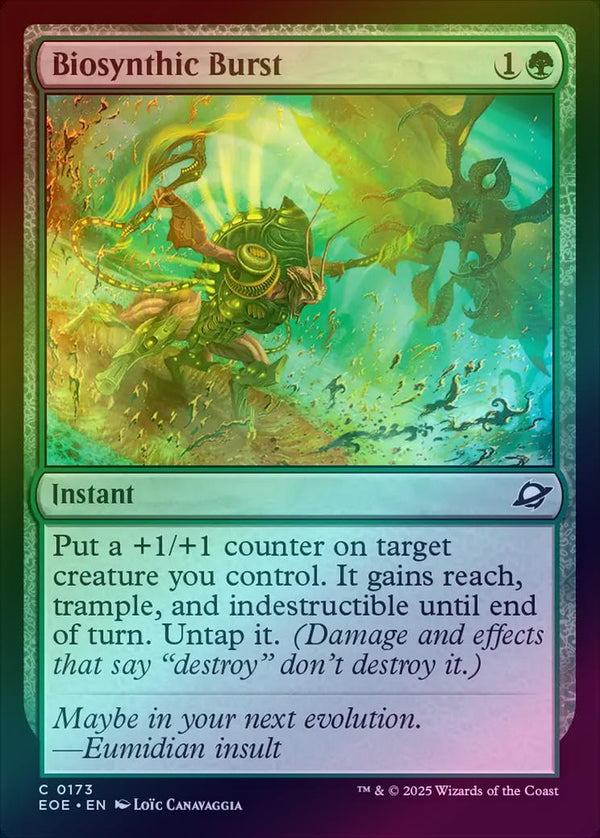 Biosynthic Burst (Foil) (EOE)