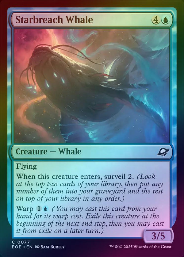 Starbreach Whale (Foil) (EOE)