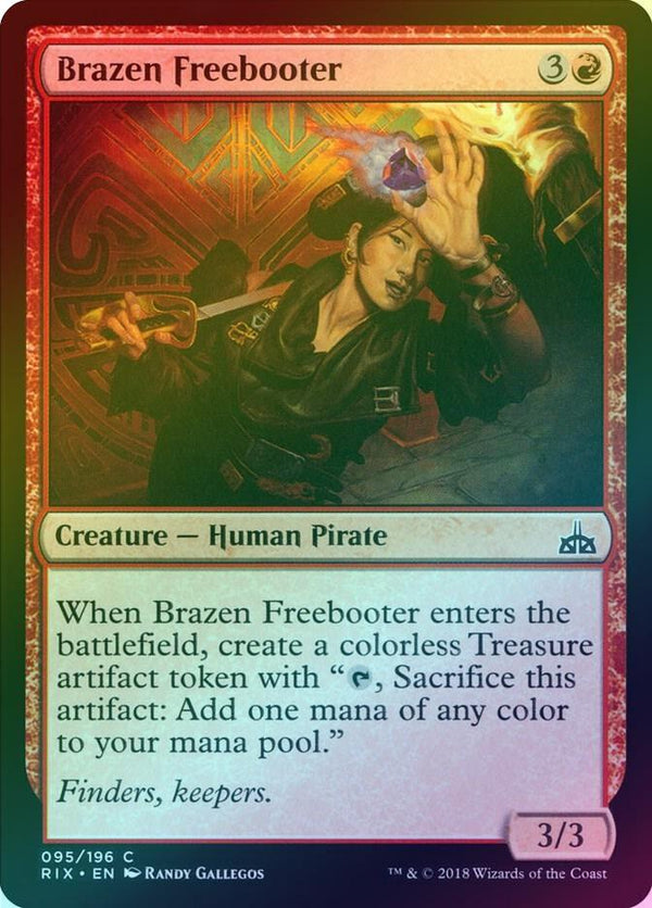 Brazen Freebooter (Foil) (RIX)