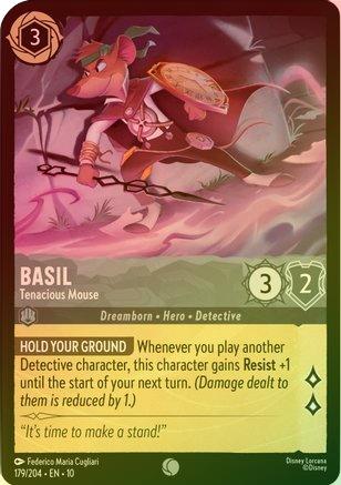 Basil (Tenacious Mouse) - 179/204 - Common (Foil)