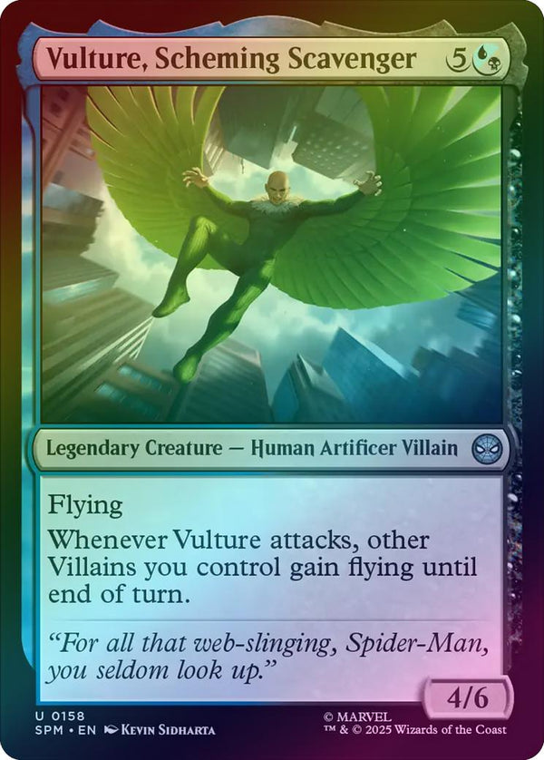 Vulture, Scheming Scavenger (Foil) (SPM)